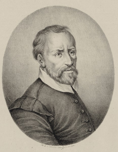 Portrait of the composer Giovanni Pierluigi da Palestrina (1526-1594), 1818. Creator: Winter, Heinrich Eduard von (1788-1825).