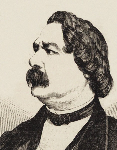 Portrait of the Composer Enrico Petrella (1813-1877) , ca 1855. Creator: Gonin, Francesco (1808-1889).
