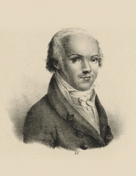 Portrait of the violinist and composer Andreas Romberg (1767-1821), c. 1815. Creator: Anonymous.