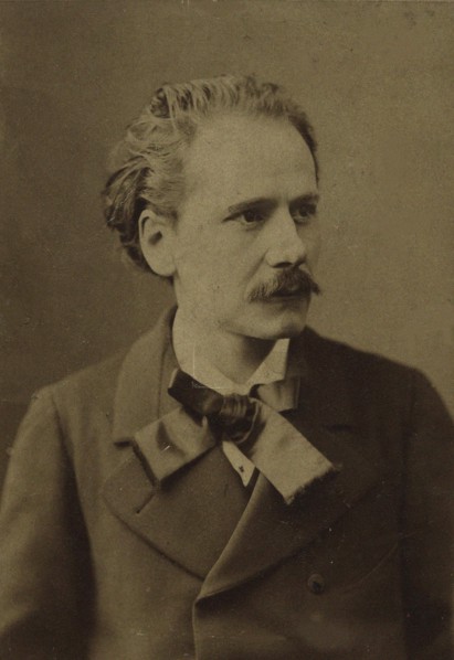 Portrait of the composer Jules Massenet (1842-1912), ca 1885. Creator: Anonymous.