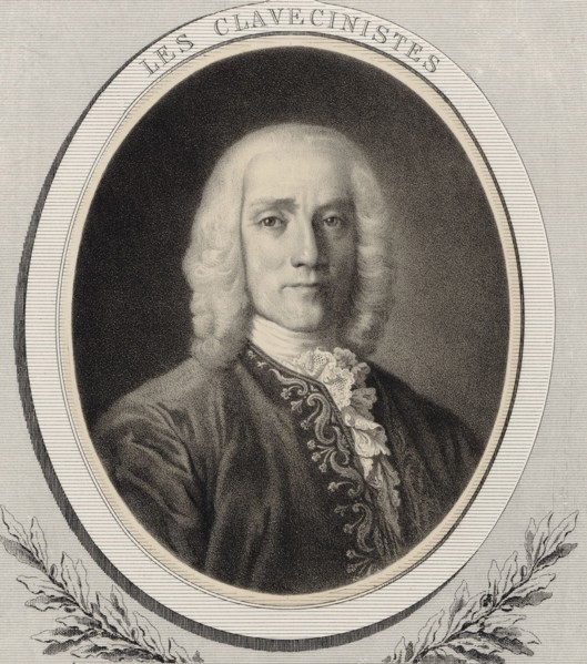 Portrait of the Composer Domenico Scarlatti (1685-1757) , c. 1850. Creator: Lemoine, Alfred (1824-1881).