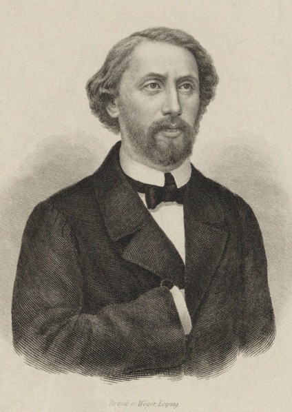 Portrait of the pianist and composer Julius Schulhoff (1825-1898) , 1860. Creator: Anonymous.