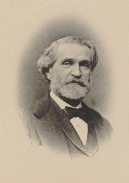 Portrait of the Composer Giuseppe Verdi (1813-1901), c. 1870. Creator: Truchelut, Jean-Nicolas (1811-1890).