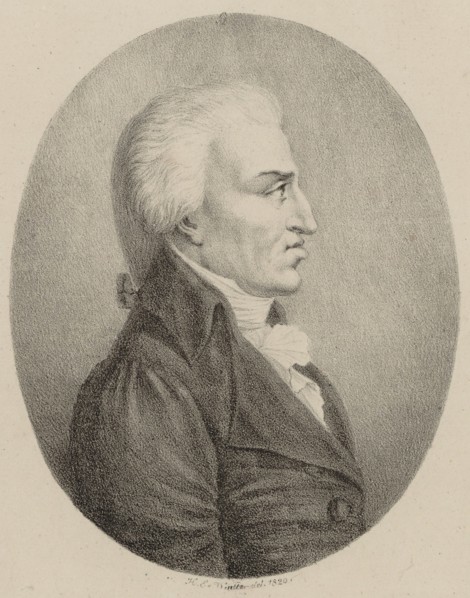 Portrait of the Composer Nicola Antonio Zingarelli (1752-1837), 1820. Creator: Winter, Heinrich Eduard von (1788-1825).