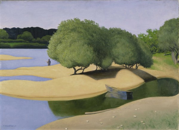 Sandbanks on the Loire (Des Sables au bord de la Loire), 1923. Creator: Vallotton, Felix Edouard (1865-1925).
