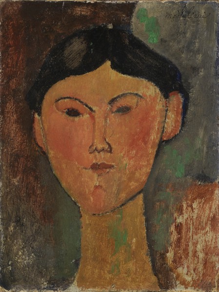 Beatrice Hastings, 1915. Creator: Modigliani, Amedeo (1884-1920).