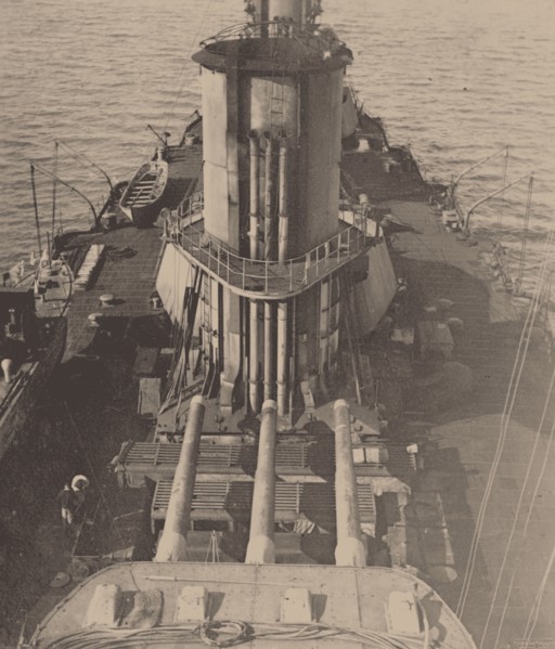 Dreadnought Imperator Aleksandr III in Bizerte, 1920, 1920. Creator: Anonymous.