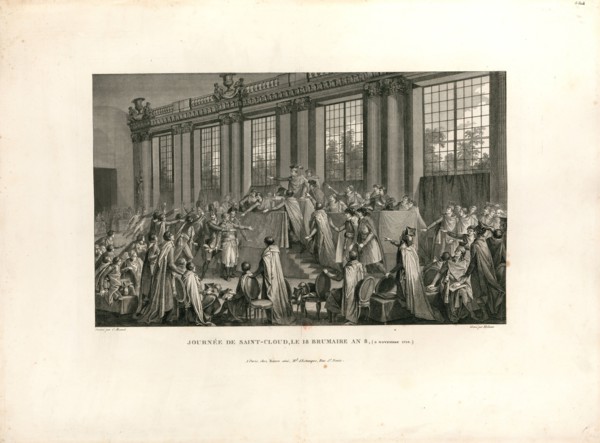 Coup of 18 Brumaire, 1800. Creator: Helman, Isidore Stanislas (1743-1806/9).