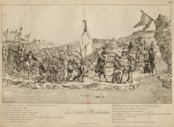 The Counterrevolution, 1791. Creator: Anonymous.