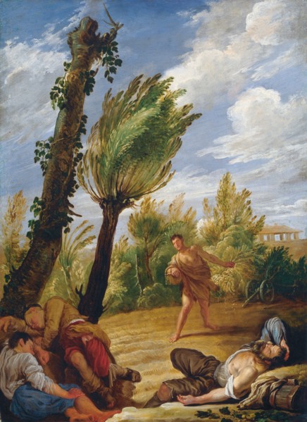 The Parable of the Wheat and the Tares, 1620s. Creator: Fetti, Domenico (1588/90-1623).