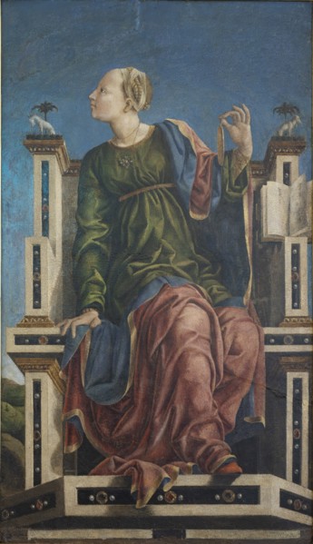 The Muse Urania, ca 1457. Creator: Anonymous.