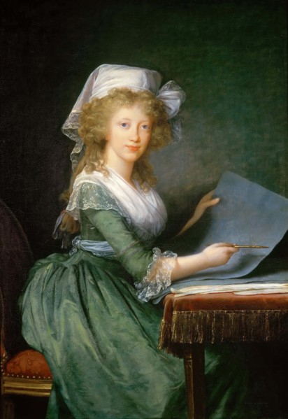 Princess Luisa Maria of Naples and Sicily (1773-1802), c. 1790. Creator: Vigée Le Brun, Louise Élisabeth (1755-1842).