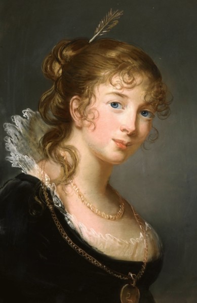 Princess Frederica Dorothea Louise Philippine of Prussia (1770-1836), Countess Radziwill, c. 1801. Creator: Vigée Le Brun, Louise Élisabeth (1755-1842).