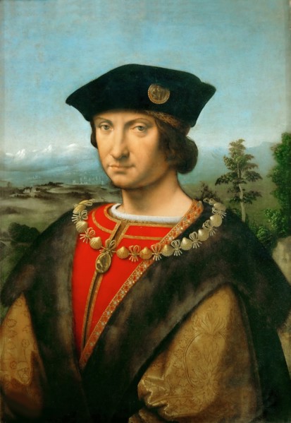 Portrait of Charles II d'Amboise, ca 1507. Creator: Solari (Solario), Andrea (1470-1524).