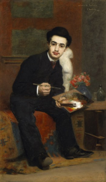 Henri de Toulouse-Lautrec, 1883. Creator: Rachou, Henri (1855-1944).
