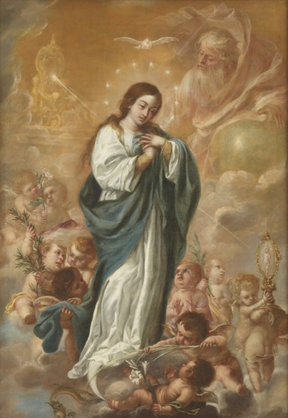 The Immaculate Conception of the Virgin, 1682. Creator: Valdés Leal, Juan de (1622-1690).