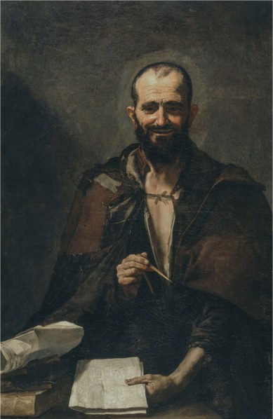 Democritus, 1630. Creator: Ribera, José, de (1591-1652).