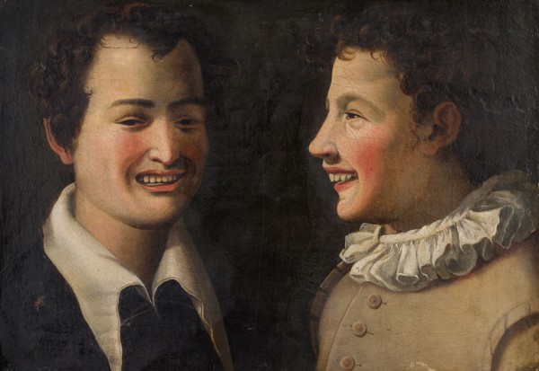 Due giovani che ridono (Two boys laughing), Second half of the16th cen.. Creator: Campi, Vincenzo (1536-1591).