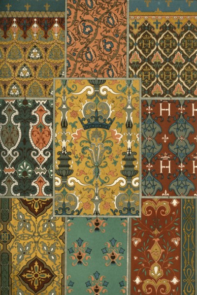 French Renaissance carpet painting, (1898). Creator: Unknown.