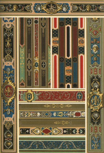 French Renaissance ceiling painting, (1898). Creator: Unknown.