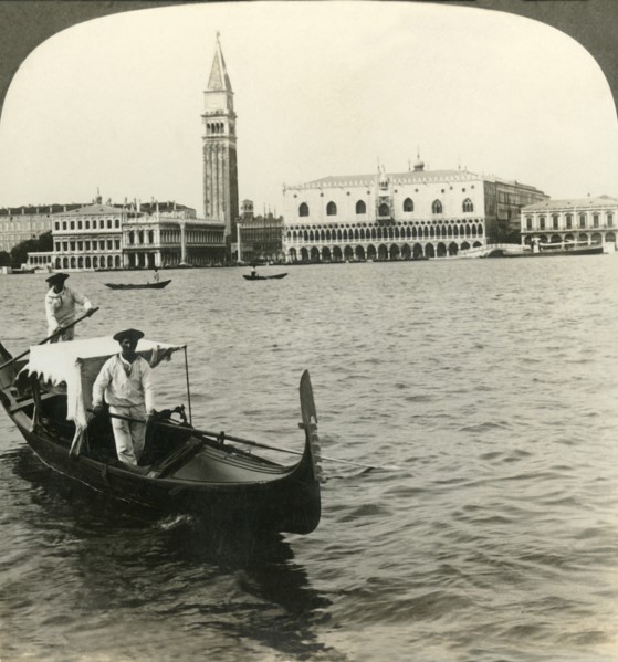 'Venice - "white swan of cities." N. from S. Giorgio Island, Italy', c1909. Creator: Unknown.