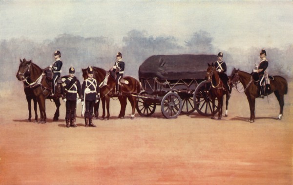 'Army Service Corps', 1900. Creator: Gregory & Co.