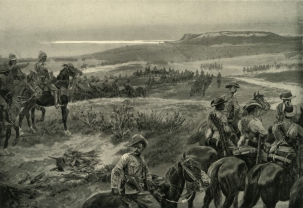 'A Reconnaissance in Force with General French's Cavalry Near Colesberg', 1900. Creator: Richard Caton Woodville II.