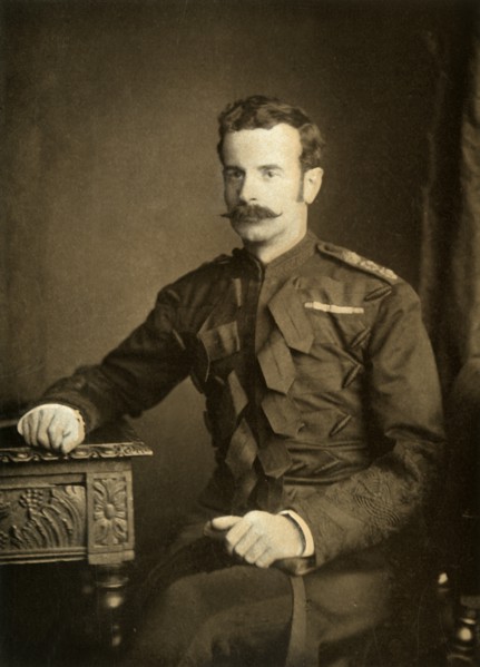 'Brigadier-General The Earl of Dundonald', 1900. Creator: Robert Faulkner & Co.