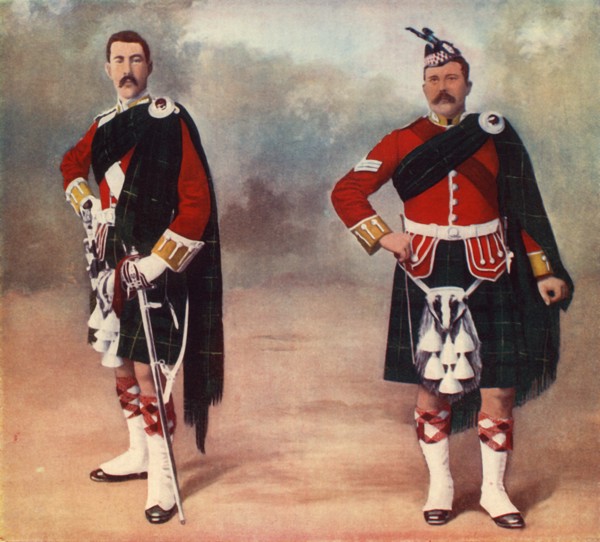 'The Cape Town Highlanders', 1900. Creator: JE Bruton.