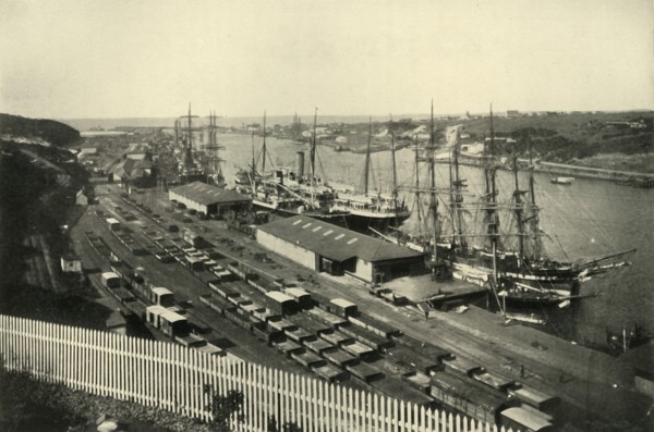 'The Harbour, Buffalo River, East London', 1901. Creator: Wilson.