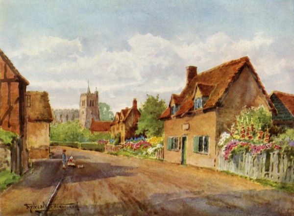 'Bunyan's Cottage, Elstow, Bedford', 1943. Creator: Henry Stannard.