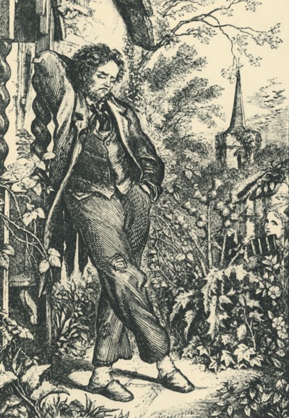 'The Sluggard', 19th century, (1943).  Creator: Henry Fitzcook.
