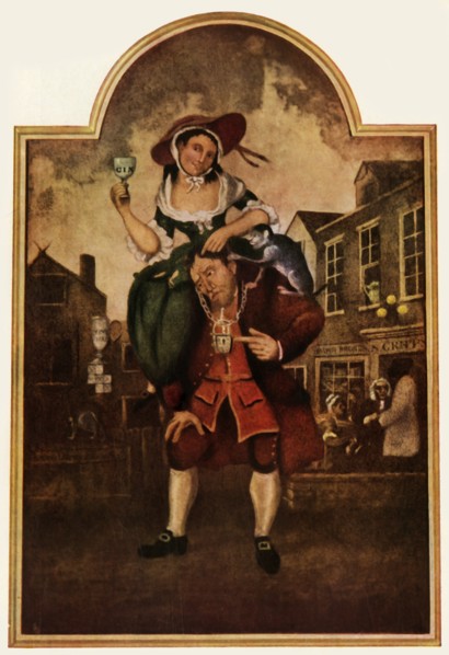 'The Man with the Load of Mischief', 18th century, (1943).  Creator: William Hogarth.