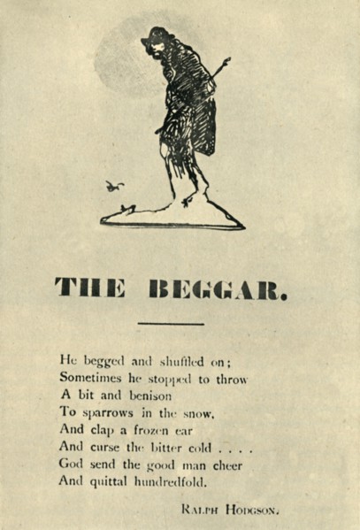 'The Beggar', 1913, (1946). Creator: Unknown.