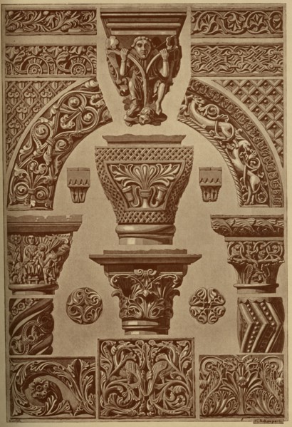 Byzantine architecture and sculpture, (1898). Creator: Karl Schaupert.