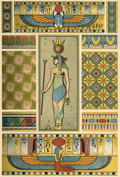 Ancient Egyptian decoration, (1898).  Creator: Unknown.