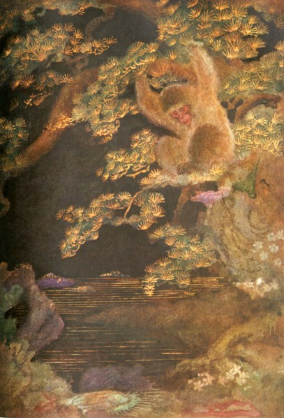 'The Jelly Fish and the Monkey', 1912. Creator: Evelyn Paul.
