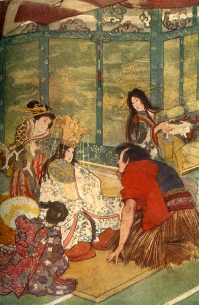 'Urashima and the Sea King's Daughter', 1912. Creator: Evelyn Paul.
