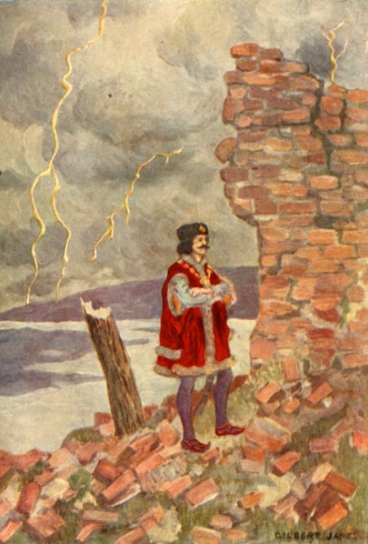 'A tower had struck Maximus without doing him serious hurt', 1917. Creator: Unknown.