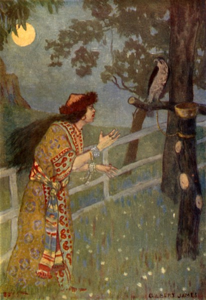 'She wrung the neck of Paul's grey falcon', 1917. Creator: Unknown.