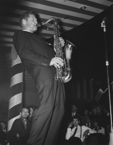 Zoot Sims, Marquee Club, London, 1961. Creator: Brian Foskett.