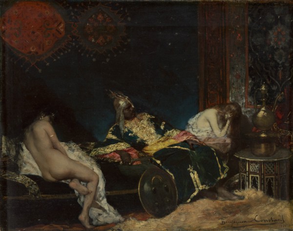 The Serbian Concubine (Un Envoi de Serbie), 1876. Creator: Jean Joseph Benjamin Constant.