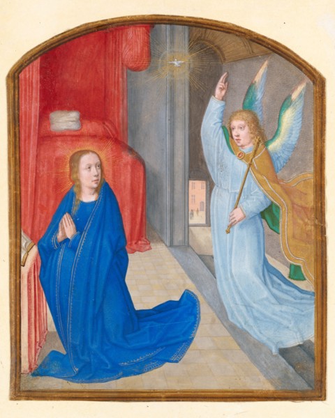 The Annunciation, ca. 1510. Creator: Circle of Gerard David (Netherlandish, Oudewater ca. 1455-1523 Bruges).