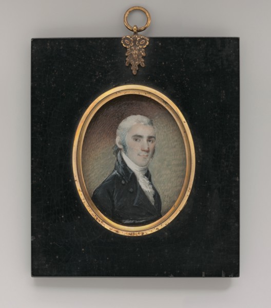 Portrait of a Gentleman, 1800. Creator: Jeremiah Paul.
