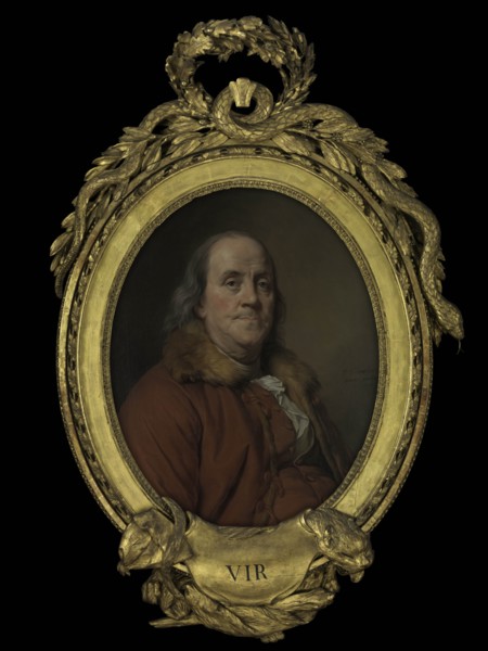 Benjamin Franklin (1706-1790), 1778. Creator: Joseph Siffred Duplessis.