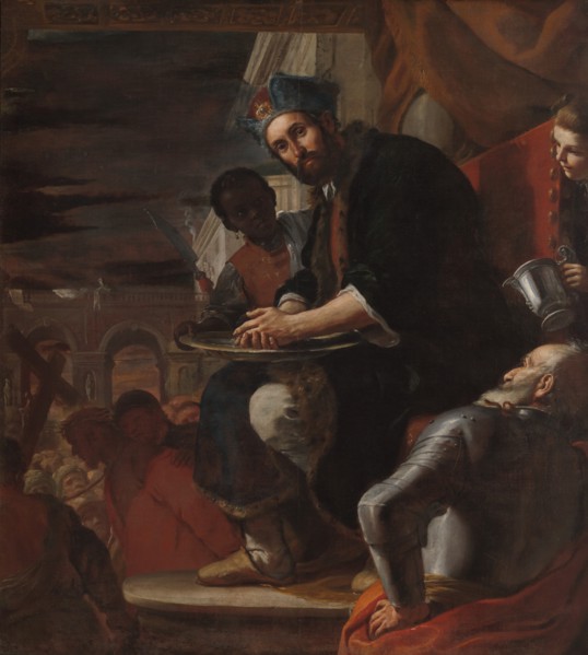 Pilate Washing His Hands, 1663. Creator: Mattia Preti.
