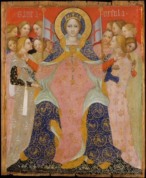 Saint Ursula and Her Maidens, ca. 1410. Creator: Niccolò di Pietro.