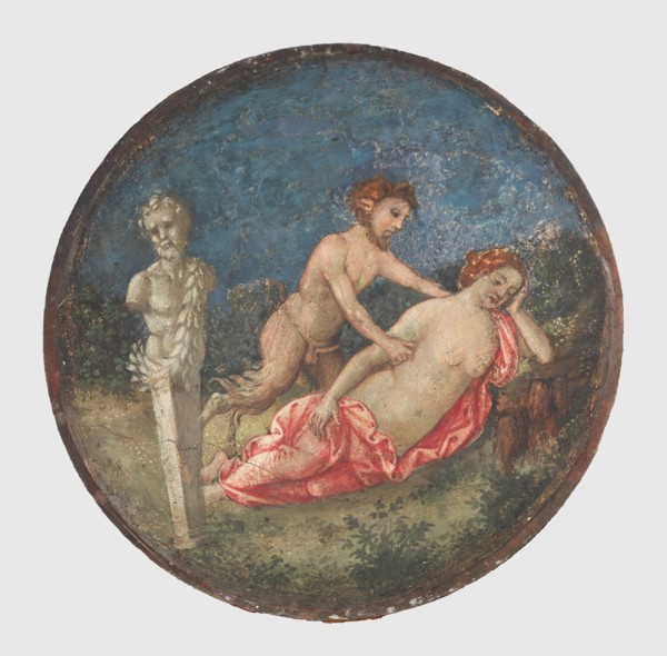 Jupiter and Antiope, ca. 1509. Creator: Bernardino Pinturicchio.