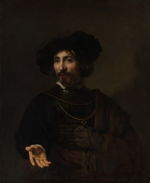 Man with a Steel Gorget. Creator: Style of Rembrandt (Dutch, second or third quarter 17th century).