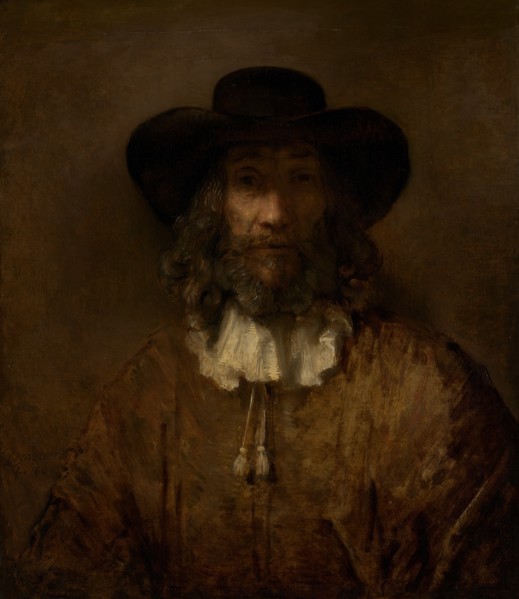 Man with a Beard. Creator: Style of Rembrandt (17th century or later).